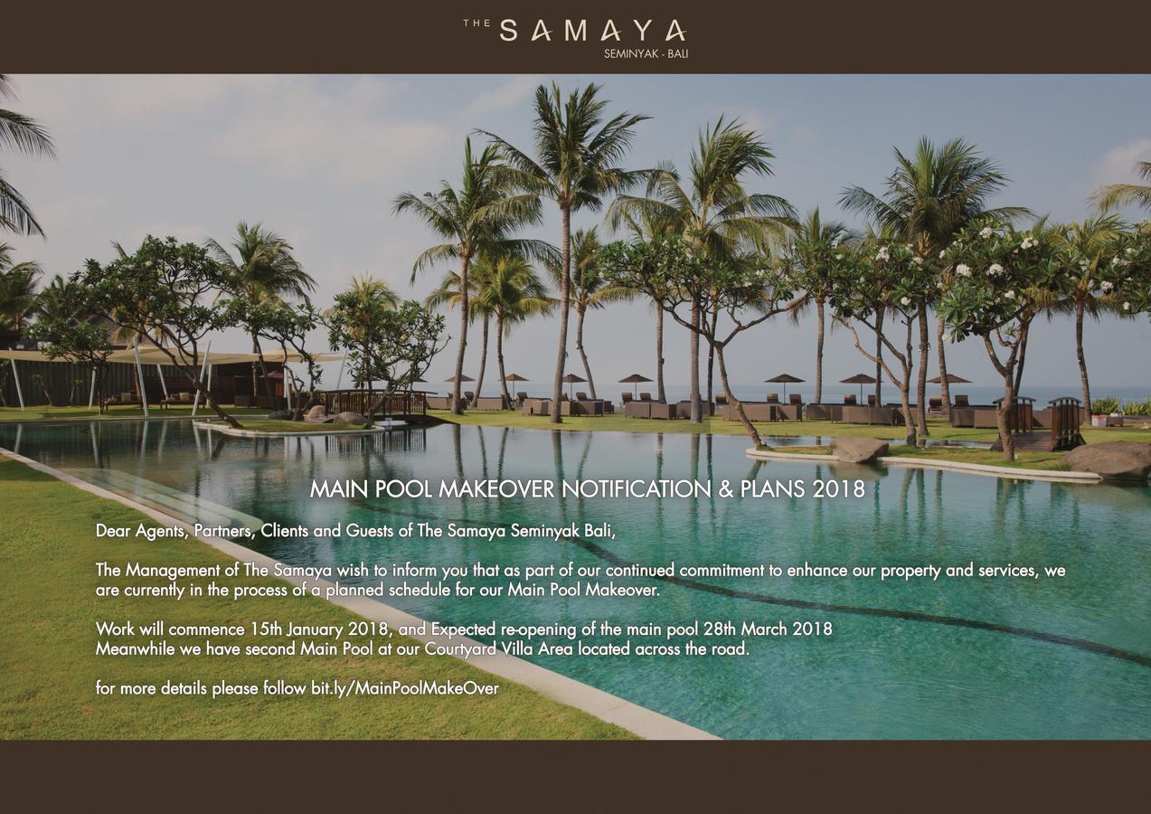 The Samaya Seminyak Exterior foto